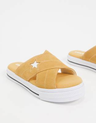 converse one star gialle