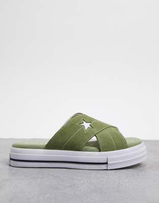 sandali converse verde
