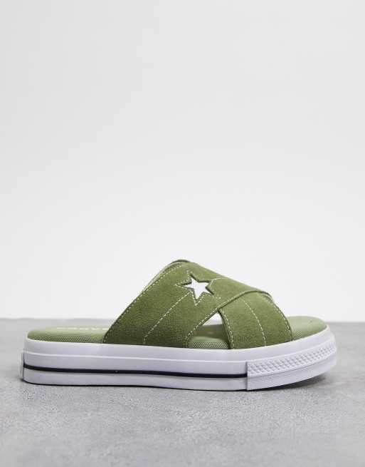 Sandali converse shop verde