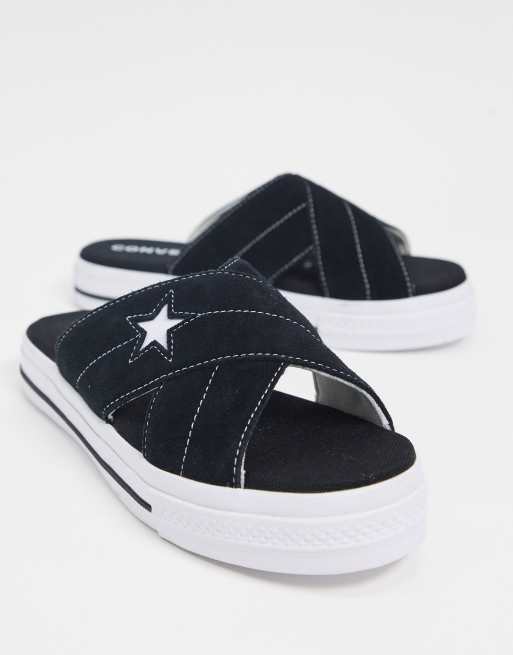 Converse one star heel sandals hot sale