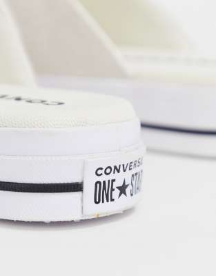 cream converse one star