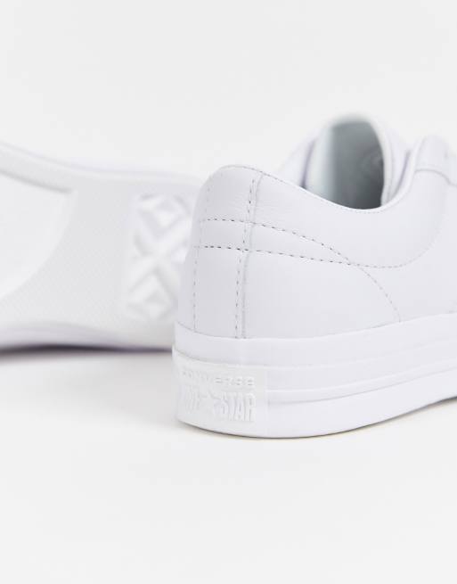 Converse One white leather sneakers ASOS