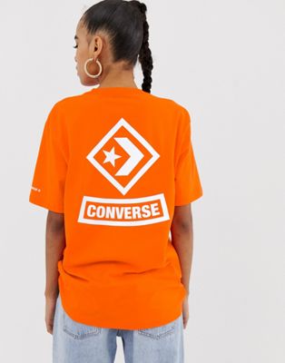t shirt converse orange