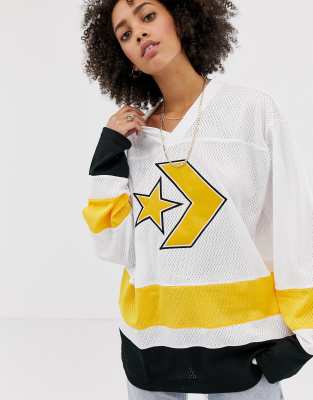 oversized hockey jersey