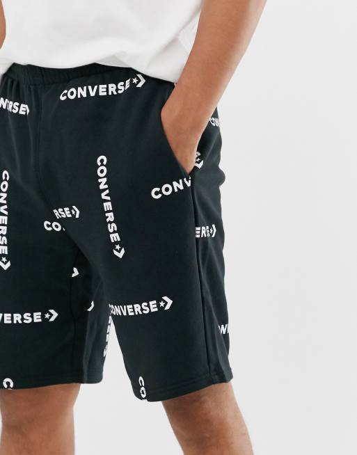 Pantaloncini store neri converse