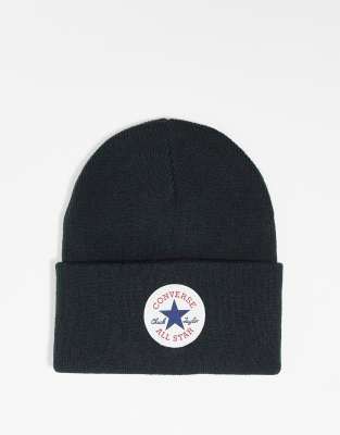 Converse Converse Patch beanie in black