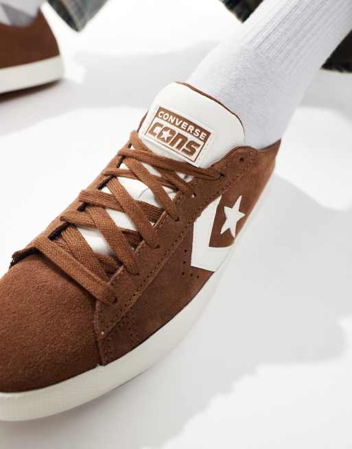 Converse PL Vulc Pro Ox sneakers in brown, 5 of 5