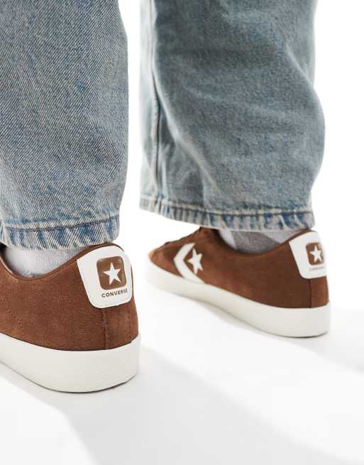 Converse PL Vulc Pro Ox trainers in brown, 3 of 5