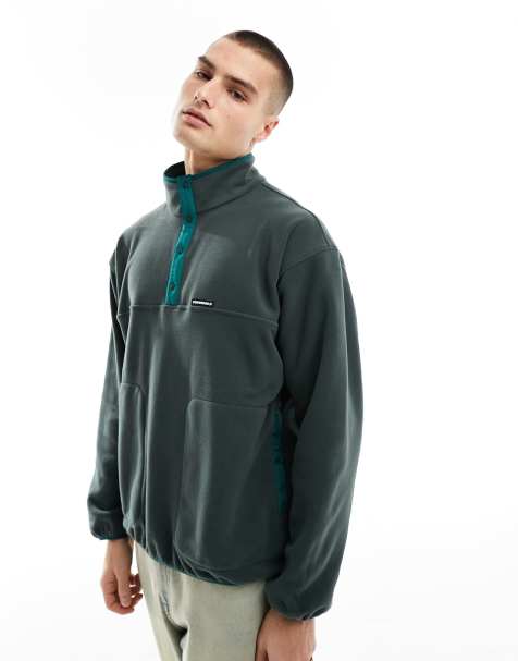 Converse pop over fleece in pine - view 1