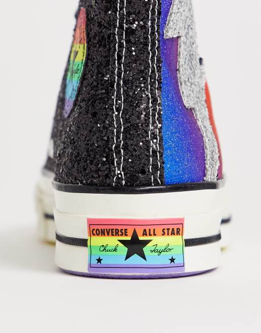 All star 2025 glitter arcobaleno