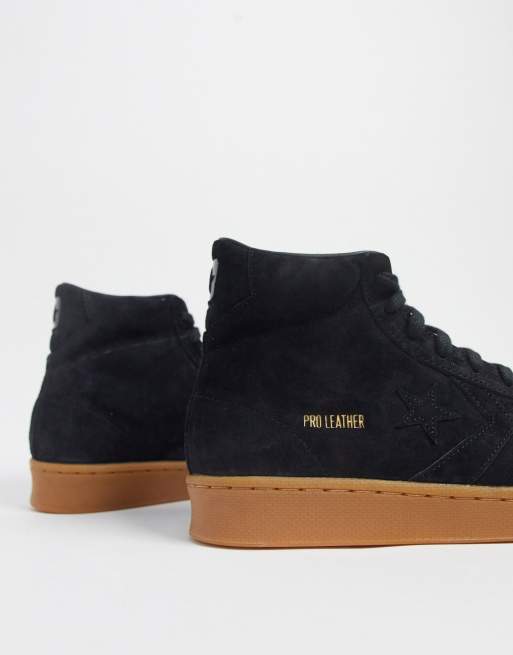 Converse pro leather on sale suede