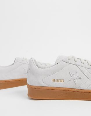 converse pro leather off white