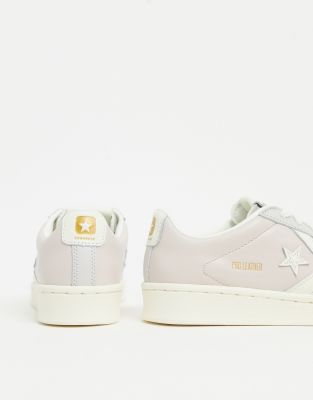 converse pro leather pastel trainers