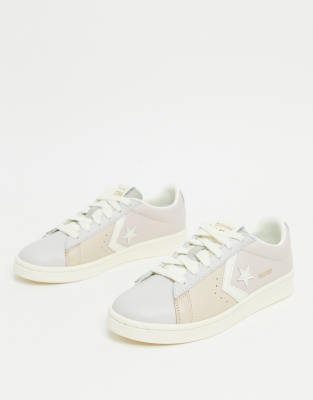 converse leather pastel