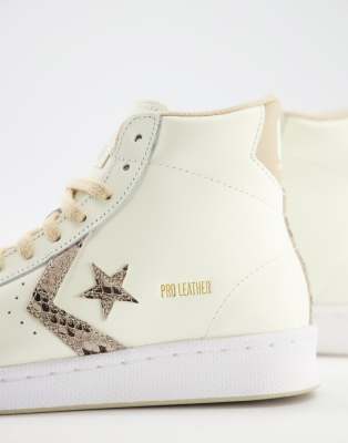 converse pro leather off white