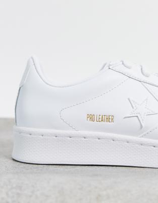 converse pro leather metallic
