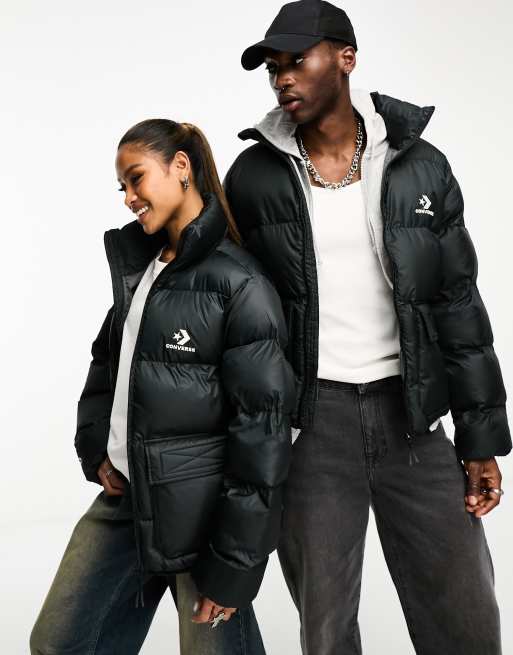 Converse puffer online jacket women's