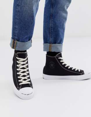 converse renew high top black