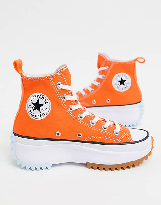 Converse - Run Star - Baskets de randonnée montantes - Orange