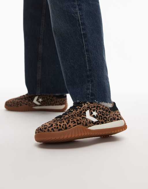 Converse - Run Star - Baskets - Imprimé léopard