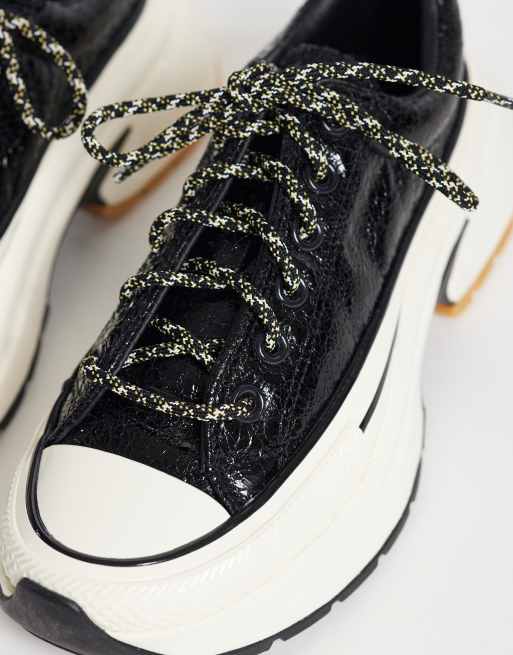 Converse Run Star Crush baskets noires à doubles lacets, 4 de 5