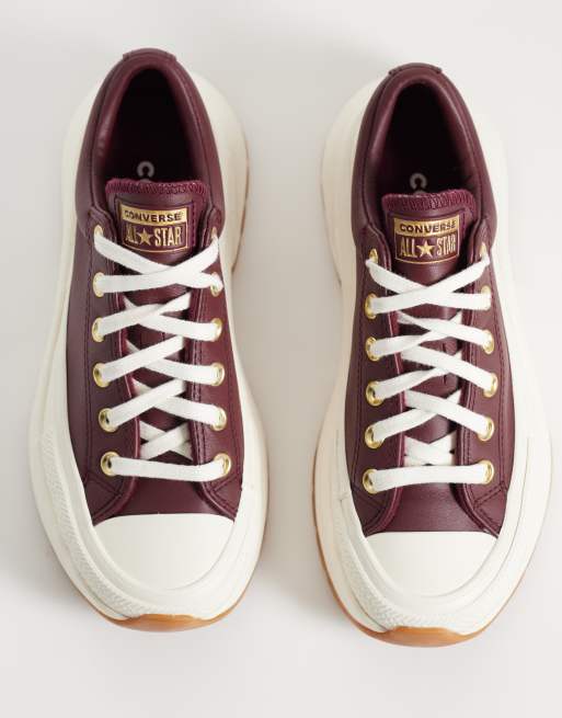 Converse Run Star Crush in Burgunderrot, 3 von 5