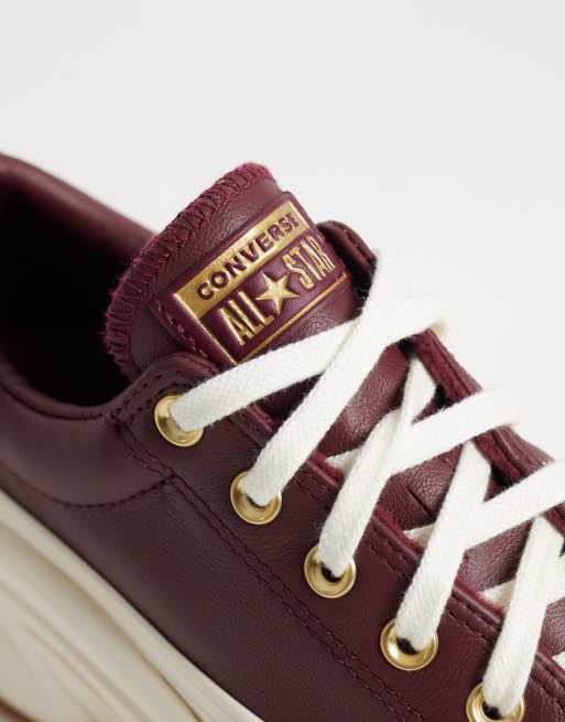 Converse Run Star Crush in Burgunderrot, 4 von 5