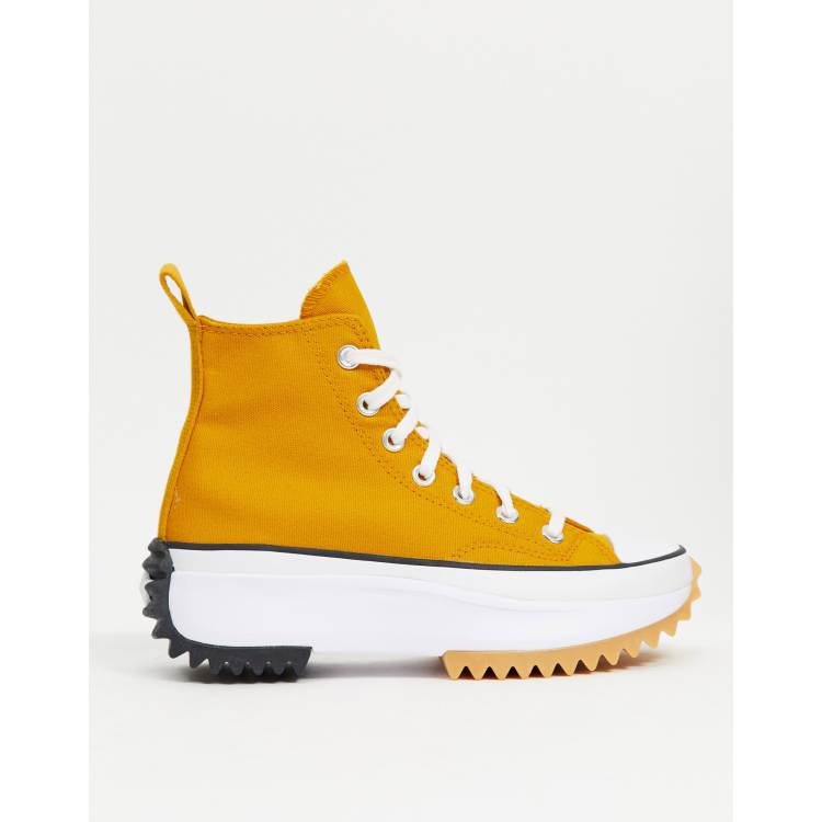 Converse jaune clearance moutarde pas cher