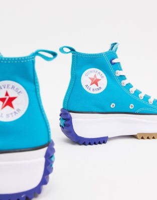 converse run star hike turquoise