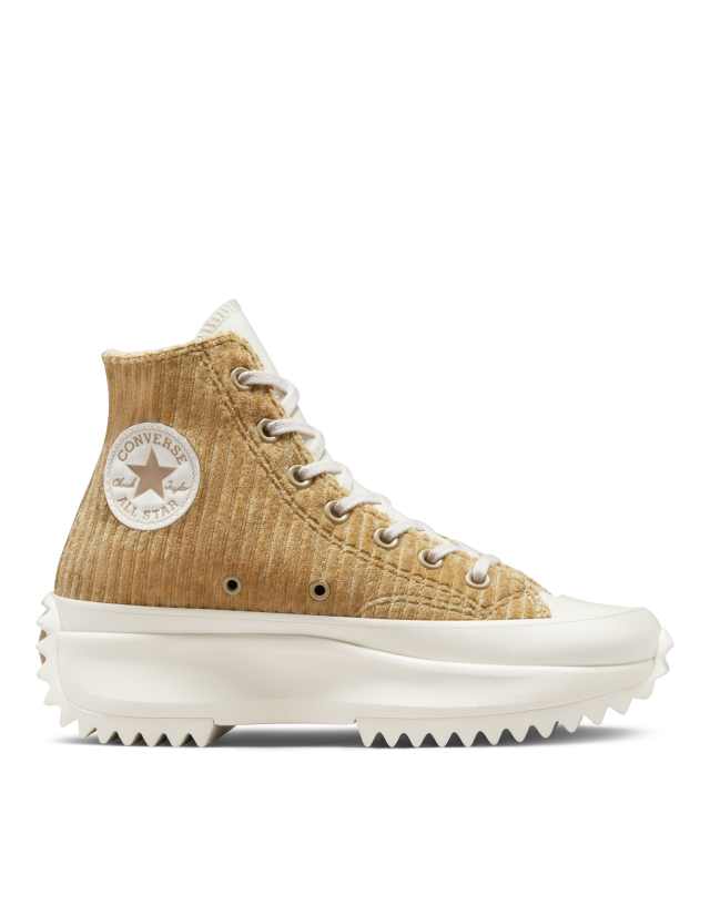 Converse Run Star Hike Cozy Utility sneakers in desert sand