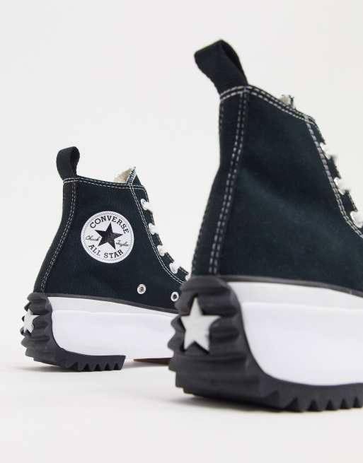 Converse Black Run Star Hike Sneakers