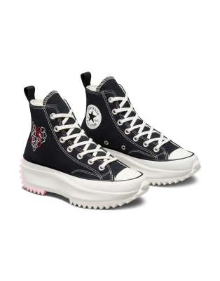 run star hike canvas platform sneakers