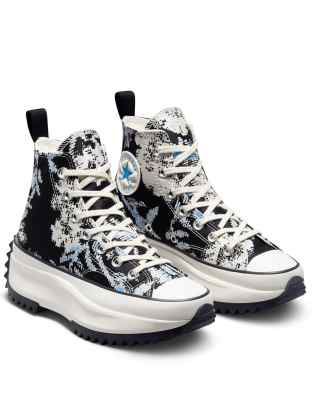 converse hybrid floral platform