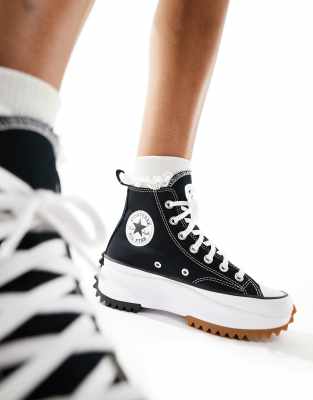 Converse Run Star Hike Hi sneakers in black