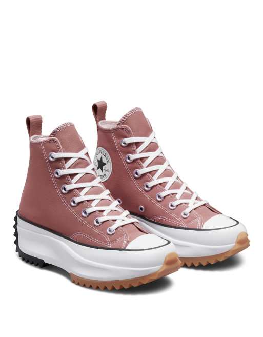 Converse Run Star Hike Hi sneakers in brown