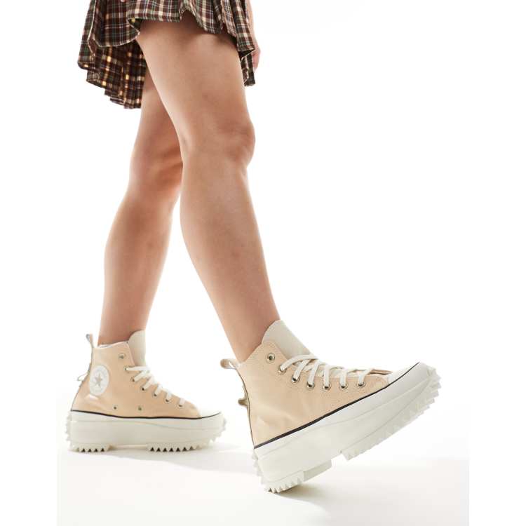 Run Star Hike Hi converse 38 ClassicfuncenterShops Converse Sneakers in pelle color neutro