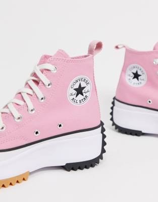 converse run star hike pink lotus