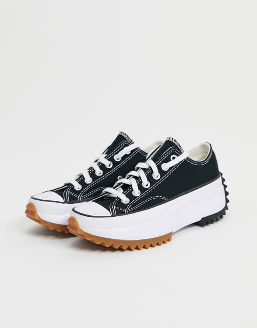 Converse - Run Star Hike Ox sneakers i sort