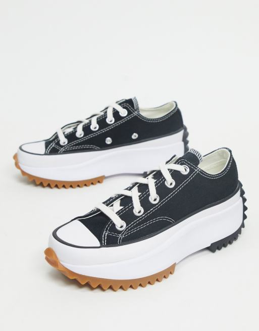 Converse Run Star Hike / Converse run star hike black boot platform wedge high tops club kicks w