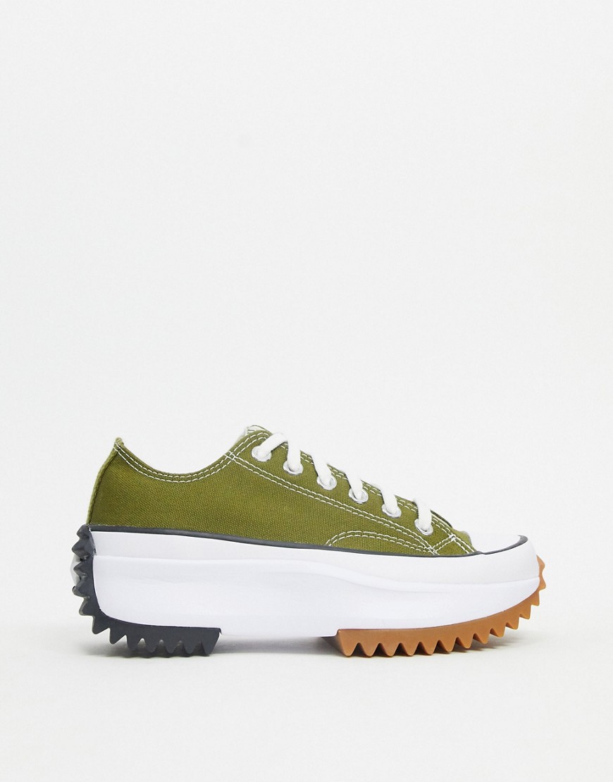 Converse - Run Star Hike Ox - Sneakers kaki verde