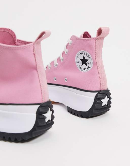 Converse rosa clearance alte