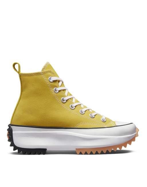 Converse Run Star Hike sneakers in yellow