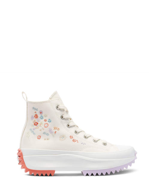 Converse Run Star Hike Things To Grow sneakers in cream ASOS