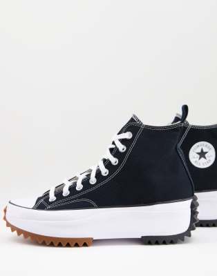 Converse Run Star Hike Hi trainers in black