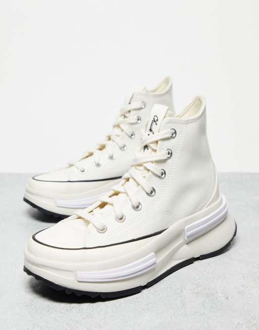 Converse Run Star Legacy CX Hi Future Comfort sneakers in egret | ASOS