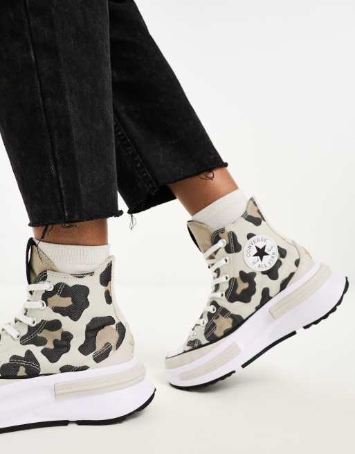 Converse - Run Star Legacy CX Hi - Hoge sneakers met luipaardprint, 4 van 4