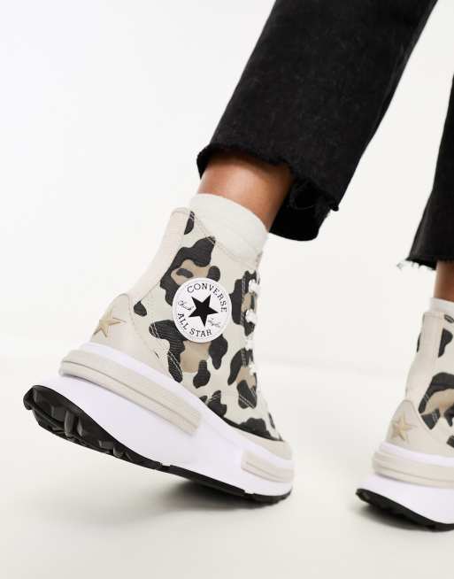 Converse – Run Star Legacy CX Hi – Leopardmönstrade sneakers med höga skaft, 2 av 4