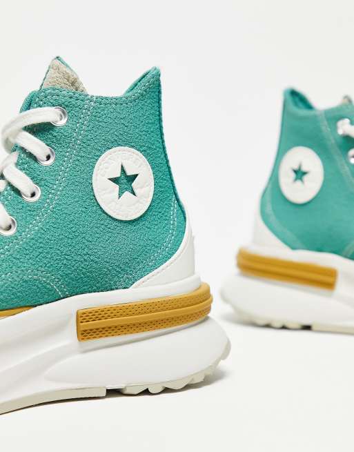 Teal deals chucks converse