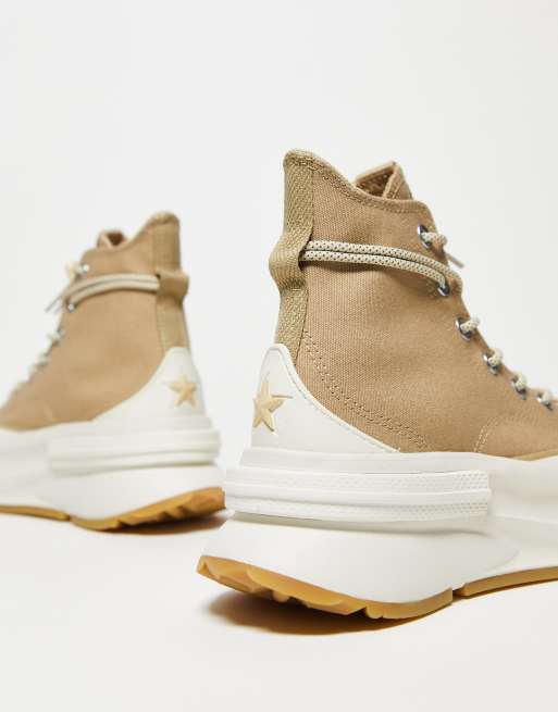 Converse Run Star Legacy CX platform sneakers in mocha, 2 of 4