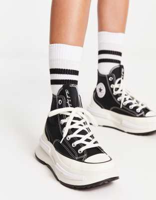 Converse Run Star Legacy Cx High Top Platform Sneaker In Black